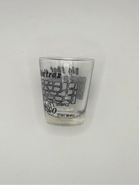 Vintage 1984 Smurfs Big Shot on Alcatraz San Francisco Souvenir Shot Glass